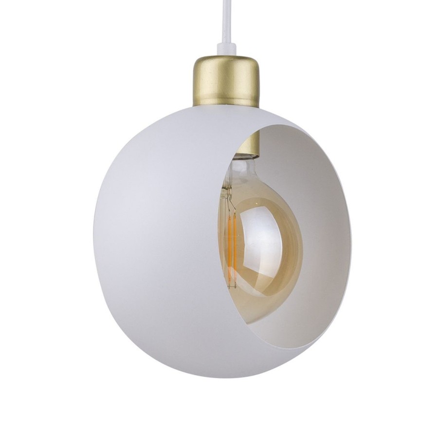 Best TK LIGHTING Lampa Cyklop Wiszaca 1-Punktowa 230 V Bialy