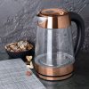 Hot BERLINGER HAUS Czajnik Elektryczny Rose Gold Z Regulacja Temperatury 1,7 L Brazowy