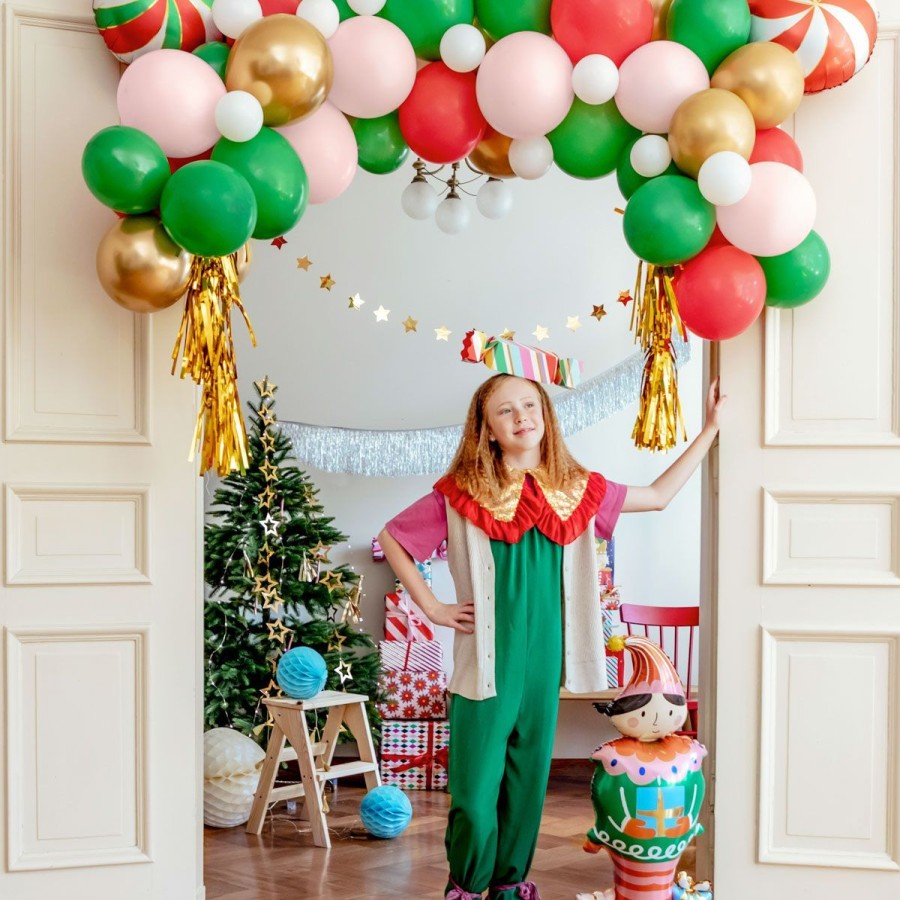 Online PARTYDECO Balon Elf Stojacy Foliowy 32X75 Cm Wielokolorowy