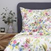 New HOMLA Posciel Floral Z Mikrofibry W Kolorowe Kwiatki 160X200 Cm Wielokolorowy