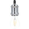 New ATMOSPHERA Lampa Jesper Sufitowa Ze Srebrym Elementem 7 Cm Srebrny