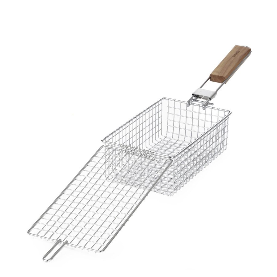 Clearance HOMLA Kosz Easy Grill Do Grillowania Skladany 45X13X8 Cm