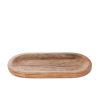 Clearance HOMLA Taca Dekoracyjna Acacia Z Drewna Akacjowego 25X12X2 Cm Naturalny