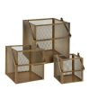 New KOOPMAN Zestaw Lampionow Arlon Ch 3 Szt. Zloty