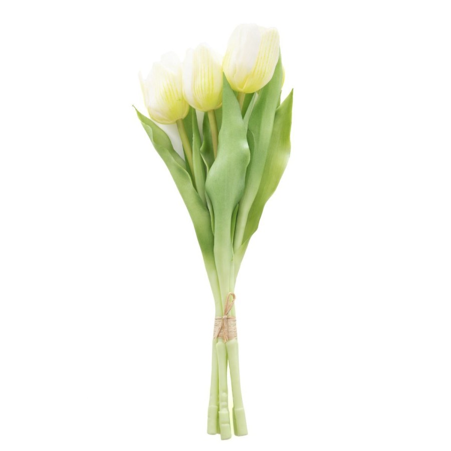 Best HOMLA Bukiet Kwiatow Liten Tulipany Biale 31 Cm Bialy