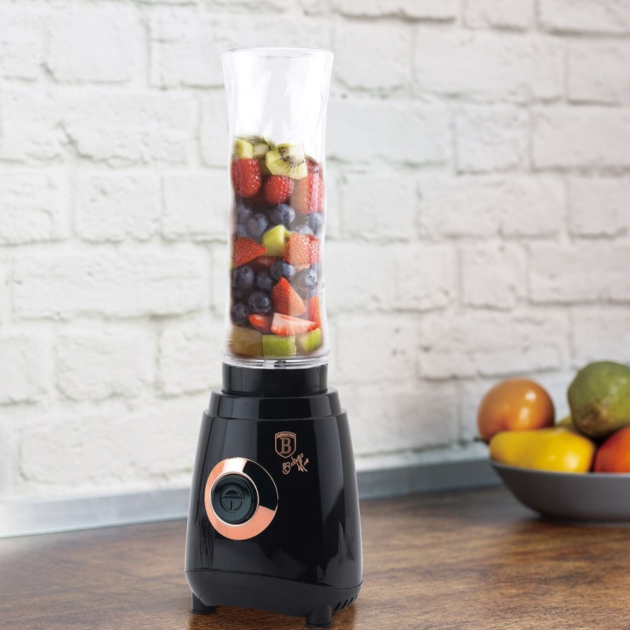 Wholesale BERLINGER HAUS Blender Black Rose/Monaco Do Smoothie 250 W 400 Ml Czarny