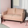 New HOMLA Sofa Rugg Rozowa 149X86X91Cm Rozowy