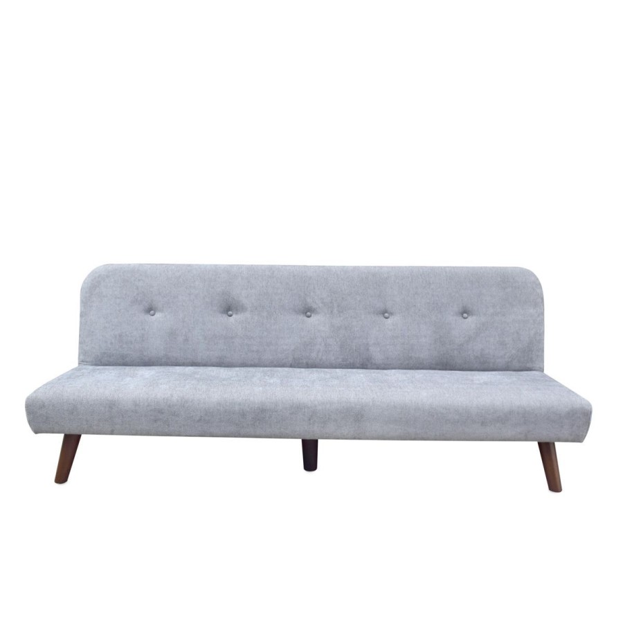 Hot HOMLA Sofa Rinko Sofa 3-Osobowa, Z Funkcja Spania, Ciemnoszara 195X81X74 Cm