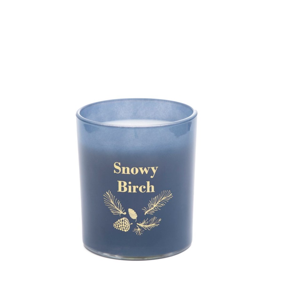 Best HOMLA Swieca Lesli Snowy Birch 8X9 Cm Granatowy