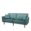 New HOMLA Sofa Canto 3-Osobowa, Z Funkcja Spania, Welurowa Zielona 199X90X85 Cm